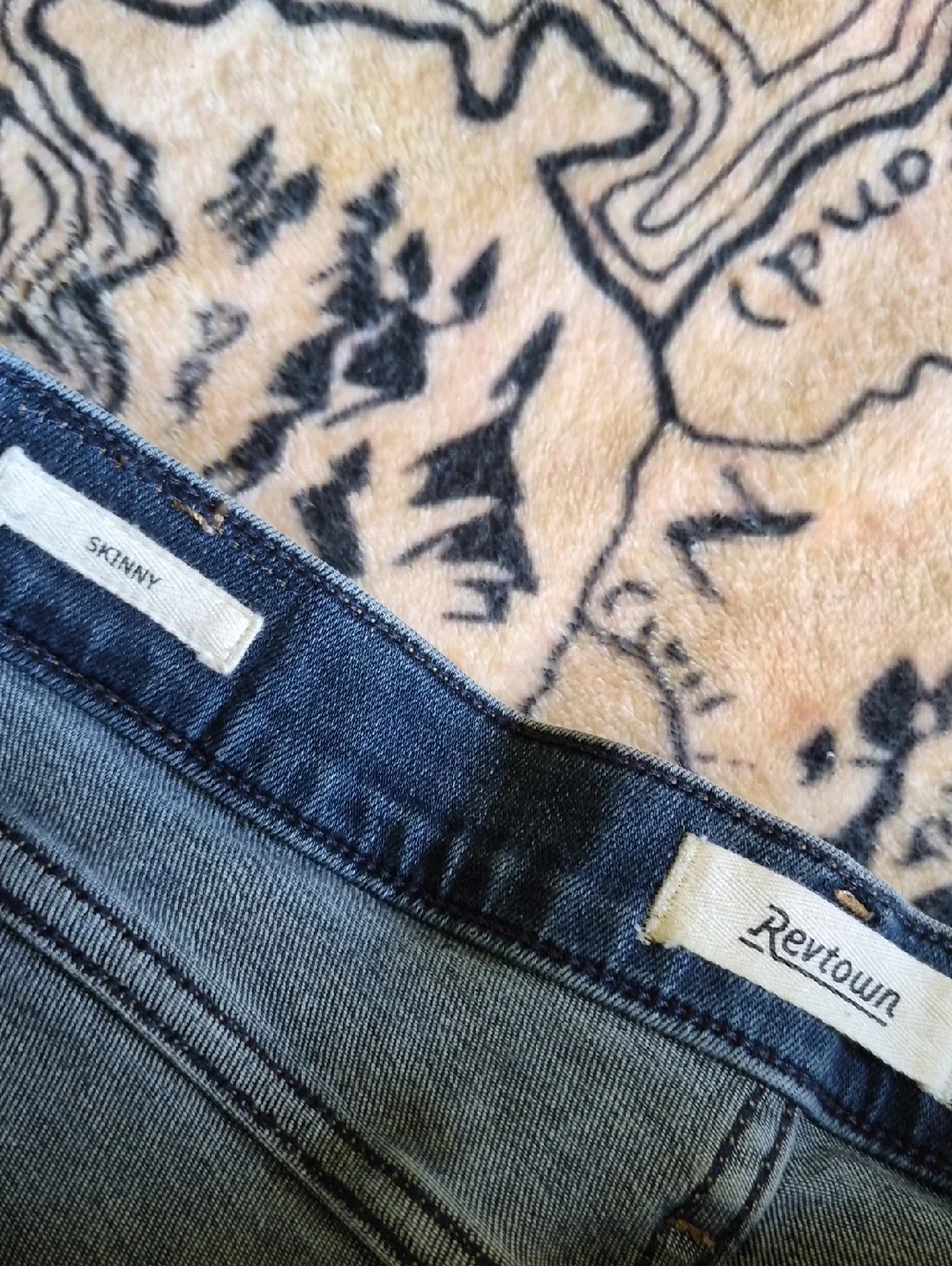 Revtown Size 29 Regular Blue Skinny Jeans Stretchy
